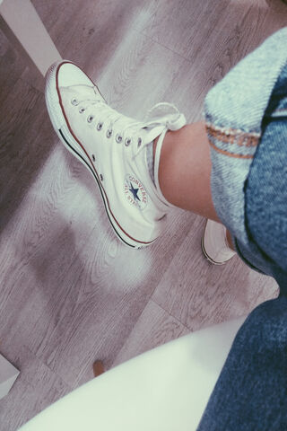 Step into Style: The Classic Converse Vibe