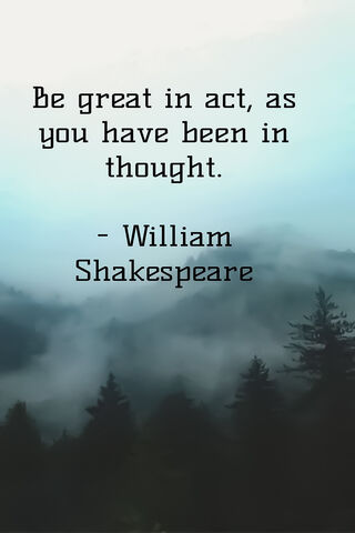 Inspiring Words from the Bard 🌿✨