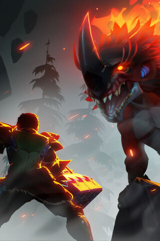 Facing the Fiery Beast: A Dauntless Challenge 🔥🦖