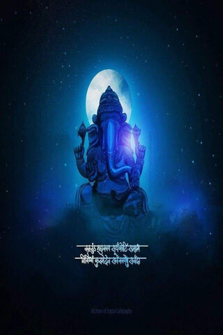 Divine Blessings of Ganapati Bappa 🌙✨