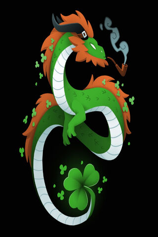 Lucky Charm: The Shamrock Dragon 🐉🍀
