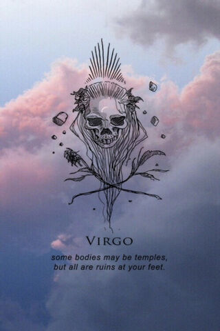 Whispers of Virgo: The Balance of Beauty and Decay