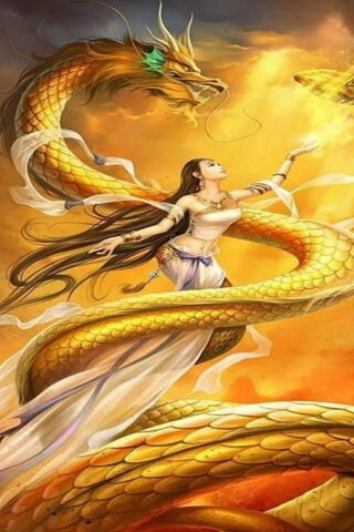 Embrace of the Golden Dragon 🐉✨