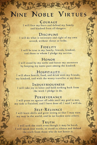 Nine Noble Virtues