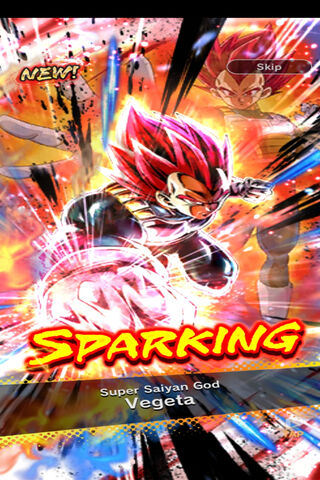 Vegeta Unleashed: The Power of Super Saiyan God! 🌟