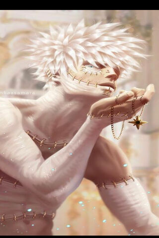 The Enigmatic Elegance of White-Haired Dabi ✨