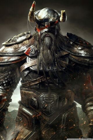 The Mighty Warrior of Skyrim 🛡️⚔️