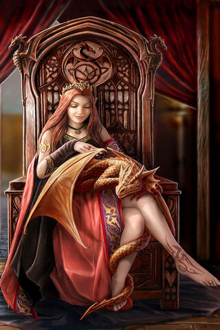 The Enigmatic Dragon Queen 🐉👑