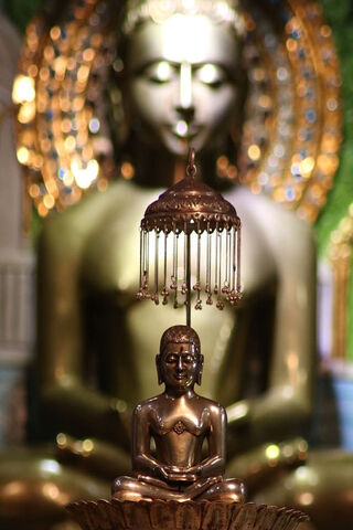 Divine Serenity: The Jain God