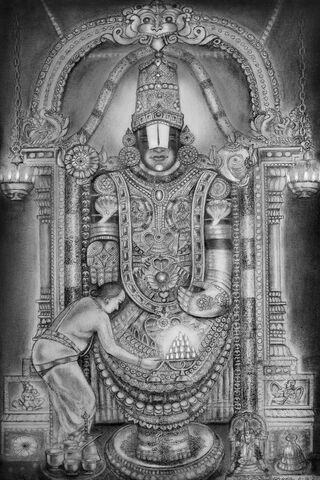 Divine Reverence: The Majesty of Venkataramana Balaji ✨🙏