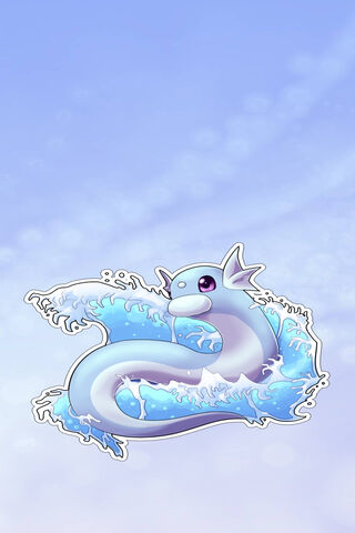 Dratini: The Serene Sea Serpent 🌊✨