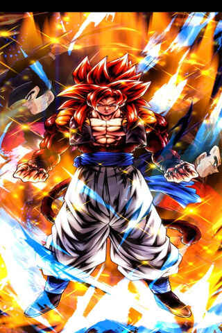 Gogeta SSJ4: The Ultimate Fusion Power! 🔥✨