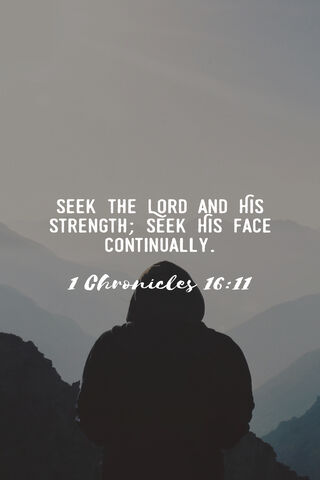 1 Chronicles 16:11