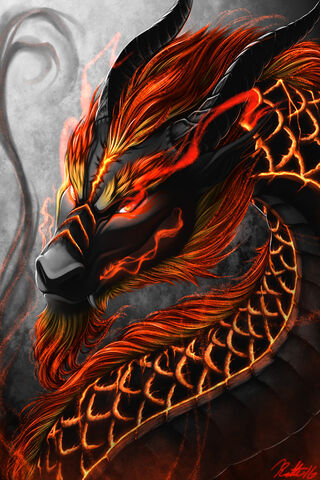 Inferno Guardian: The Fiery Dragon