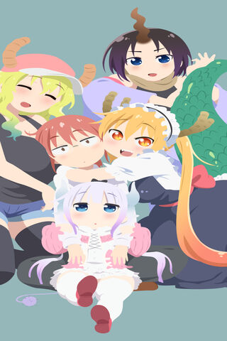 Magical Moments with Dragon Maids! 🐉✨