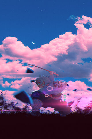 Warrior of the Night: A Demon Slayer's Resolve 🌙⚔️