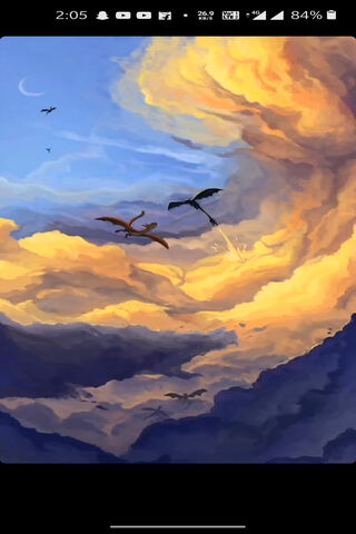 Dragons in the Sky: A Dance of Flames