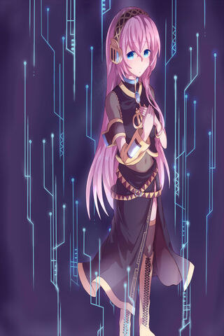 Digital Diva: Megurine Luka in a Cyber World 🌌🎤