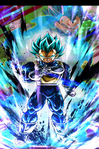 Vegeta's Ultimate Transformation: SSGSS Power Unleashed! 💥