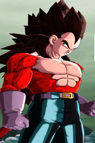 Vegeta Unleashed: The Power of SSJ4! 💥