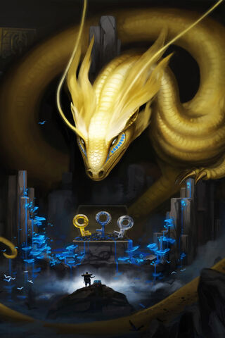 The Majestic Yellow Dragon: Guardian of Ancient Secrets