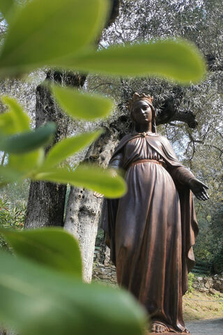 Graceful Presence: The Statue of Mother Mary