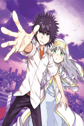 A Moment of Destiny: Touma and Index Unite! 🌟