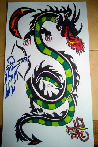 Tribal Dragon