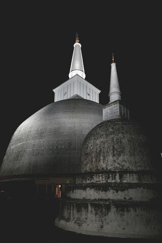 Serenity Under the Stars: A Night at the Stupa