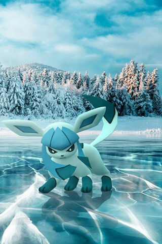 Glaceon: The Ice Crystal Guardian ❄️✨