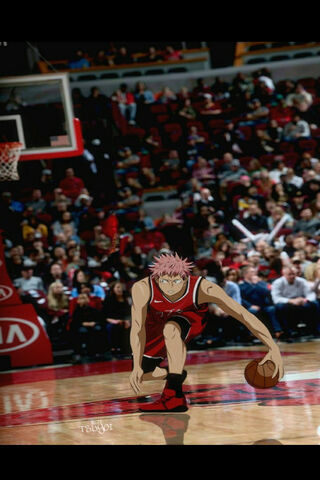 Itadori's Slam Dunk Showdown! 🏀✨