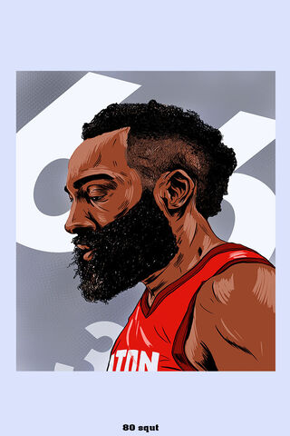 The Beard: A Basketball Legend 🏀✨
