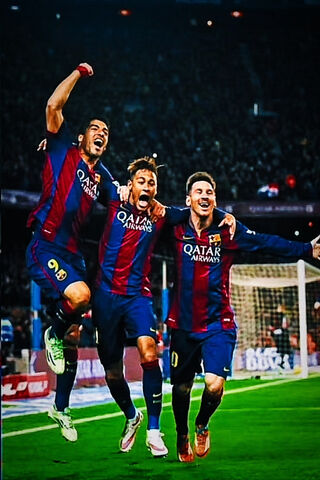 Celebration of Champions: MSN in Action! 🎉⚽
