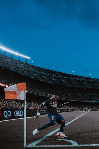 Neymar's Corner Kick Magic ⚽✨