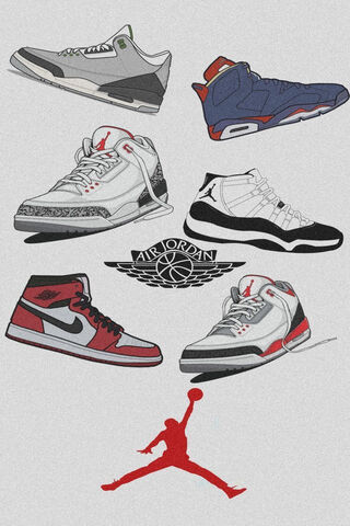 The Iconic Air Jordans Collection 🏀👟