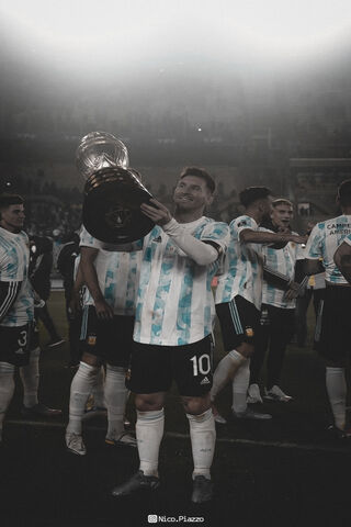 Messi's Triumph: Celebrating the Argentina Cup Victory! 🏆🇦🇷