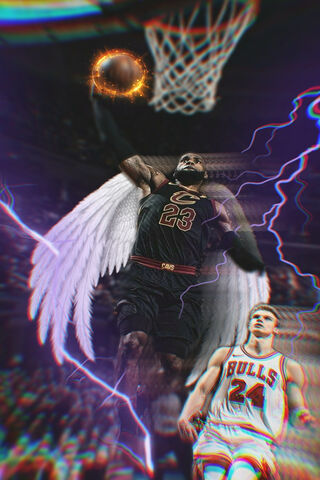 LeBron: The Basketball Angel 🏀✨