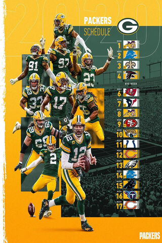 Packers 2023 Game Day Lineup! 🏈💚💛