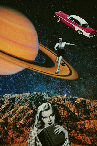 Cosmic Skater: A Journey Beyond