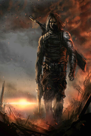 The Relentless Warrior: Rise of the Winter Soldier ❄️💥