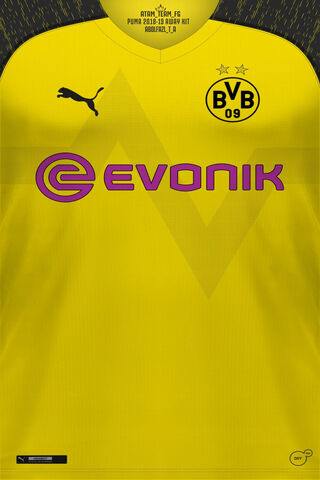The Iconic Yellow Wall: Borussia Dortmund's Home Kit