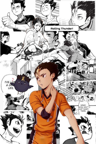 Nishinoya Yuu: The Rolling Thunder of Karasuno! ⚡🏐