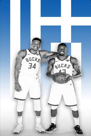 Dynamic Duo: The Antetokounmpo Brothers Unite! 🏀🇬🇷