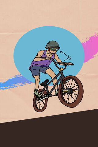 Soaring High: The BMX Adventure 🚴 ️✨