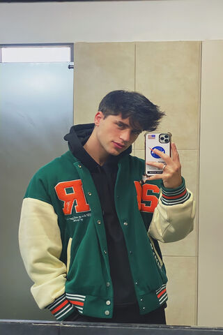 Stylish Reflections: Ivan's Trendy Look