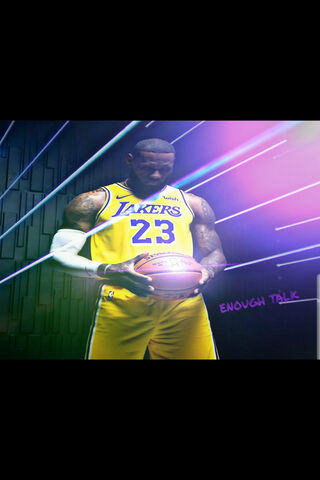 The King in Action: LeBron's Focus 🏀👑