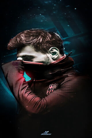 The Silent Legend: Messi in Contemplation