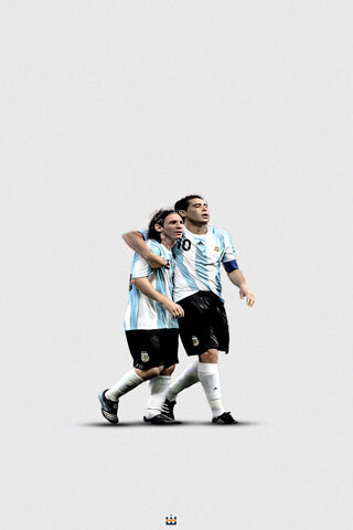 Messi Y Riquelme