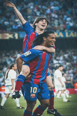 Messi And Ronaldinho