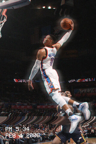 Sky High: Russell Westbrook's Epic Dunk Moment 🏀✨